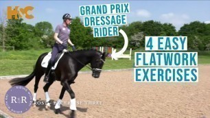 'Flatwork Session Ideas - Following Matt Frost\'s Dressage Masterclass on Horse & Country'