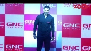 'UNCUT Unveiling Of John Abraham As Brand Ambassador Of Fitness Brand'