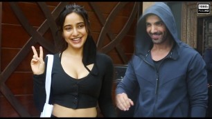 'Deepika Padukone co-star John Abraham at gym. Dimple Girl Neha Sharma Post Packup of workout'