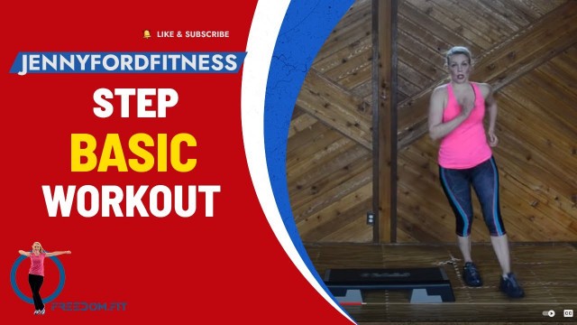 'Step Aerobics Basic with 3 SUPER Combos | Sweaty Fitness Step Training Calorie Burn | 45 Min |'