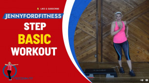 'Step Aerobics Basic with 3 SUPER Combos | Sweaty Fitness Step Training Calorie Burn | 45 Min |'