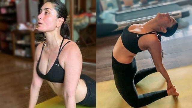 'Kareena Kapoor Home YOGA Workout to Stay Fit on Lockdown'