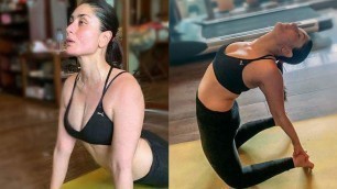 'Kareena Kapoor Home YOGA Workout to Stay Fit on Lockdown'