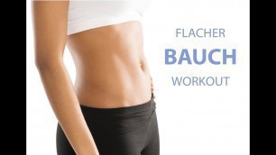 'Flacher Bauch Workout / Sixpack nach der Schwangerschaft / 20 Minuten Workout Zuhause'