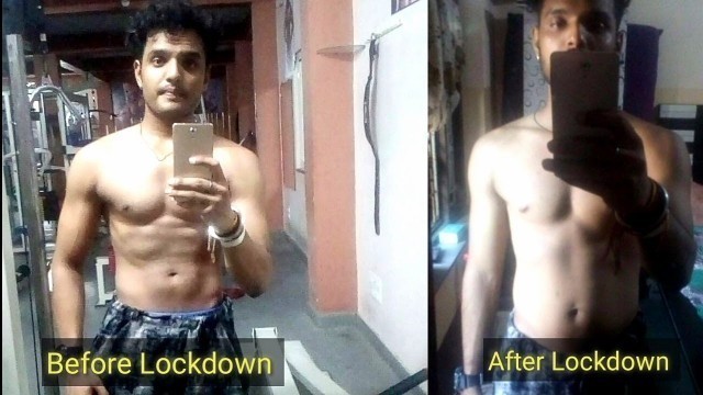 'Fitness before lockdown and after lockdown || its a starting || Lx Shubham Gocher'