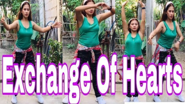 'Exchange OF HEARTS |dance fitness|#zumbafitness #dance workout #retro #yollyshah7#tiktok #yollyshah7'