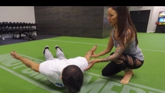 'Correcting Upper Cross Syndrome to Improve Posture & Health-- Prone Cobra'