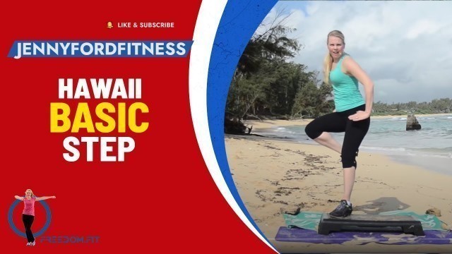 'Step Aerobics Cardio | Hawaii | Basic Level | At-Home Full Body Total Workout | 4 Combos | 40 Min'