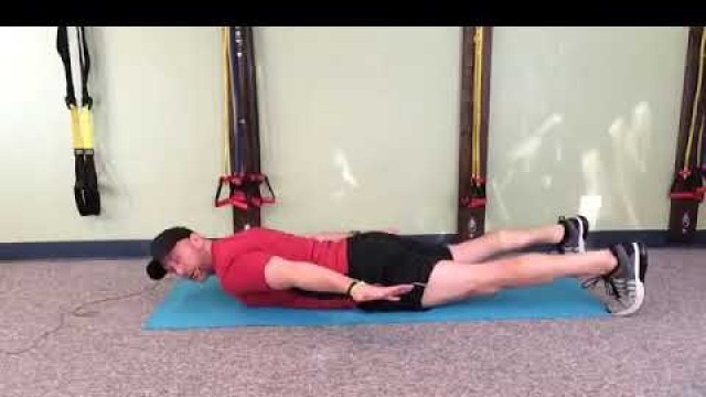 'UPPER BODY STRENGTHENING - PT3 FLOOR COBRA - Exercises for Multiple Sclerosis'