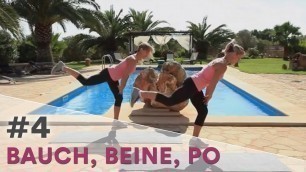 '60min Bauch, Beine, Po Workout mit Ilka - BBP Fitness #4'