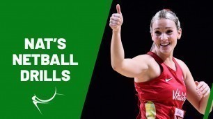 '#TakeNetballHome with Gilbert | Natalie Haythornthwaite\'s Netball Drills'