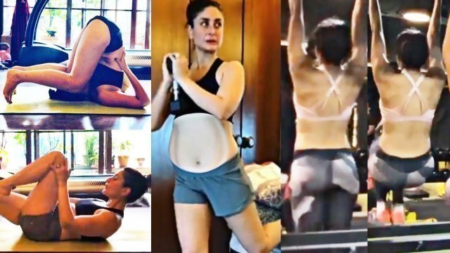 'Pregnant Kareena Kapoor Health Caring Exercise before Delivery at Home | 15 Minute Body Workout'