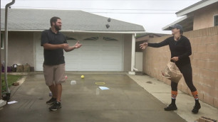 'Kids Fitness - Box Toss and Catch - Family Fitness'