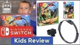 'Ring Fit Adventure Nintendo Switch (kids review)'