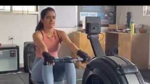 'Ashika Ranganath Workout video | Ashika Ranganath Gym video | Ashika Ranganath Fitness Training'