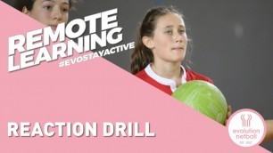 'Remote Learning Netball Sessions - Reaction Drill'