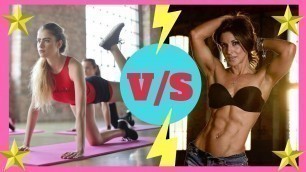 '✪ Yoga VS Fitness Girls ► Hot Girls'