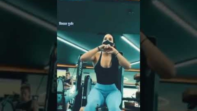 'Gym motivation Gym workout  Fitness Zone Gym Girls Hot gym lady Gujjar Legs   Hips  Booty workout%F0'