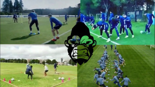 'COMPILATION OF FUN TEAM FITNESS DRILLS WITH COACHING TALK OVER'
