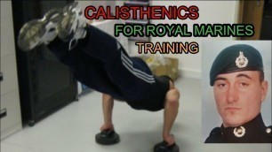 'Calisthenics for Royal Marines ?'