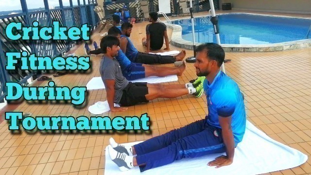 'Cricketers Fitness Workout In Tournament | CRICKET FITNESS | BD Fitness Zone'