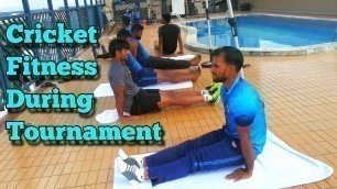 'Cricketers Fitness Workout In Tournament | CRICKET FITNESS | BD Fitness Zone'