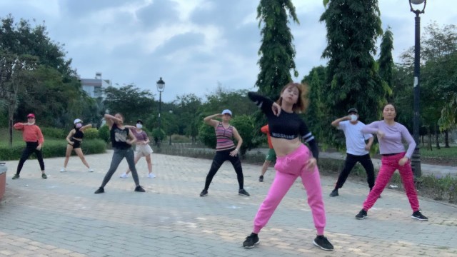 'Bài Aerobic #20 cường độ cao - AEROBIC - YOGA - FITNESS THANH NGỌC'