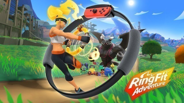 'Ring Fit Adventure Day 4 (Nintendo Switch) Fitness RPG'