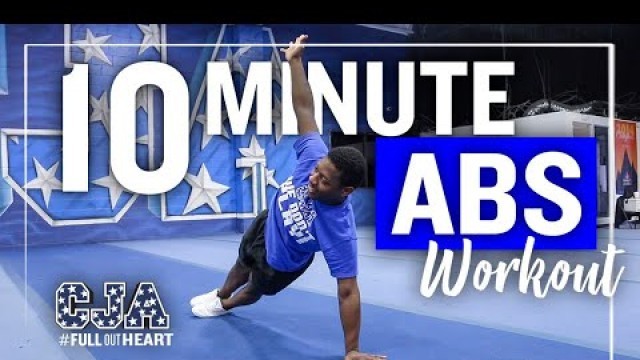 '10 Minute Abs Workout | At Home Fitness Video | CJA | Central Jersey Allstars'