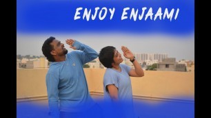 'Enjoy enjaami || Tamil song on trending || Dance fitness || NJ fitness'