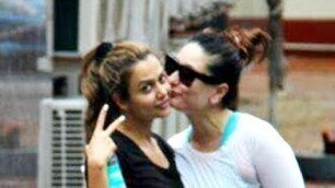 'Kareena Kapoor Kisses Amrita Arora Post Gym Workout'