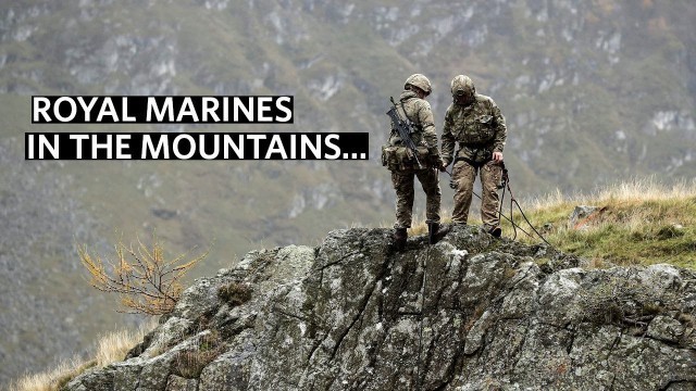 'Royal Marines | Mountain Training'