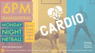 'Netball HIIT Home Work Out: Cardio HIIT (Workout 4)'