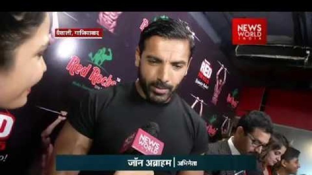 'Bollywood Actor John Abraham Talks About Fitness, \'Dishoom\''