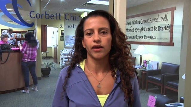 'Corbett Chiropractic | Juliana - fitness instructor shares what helped her'