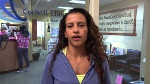 'Corbett Chiropractic | Juliana - fitness instructor shares what helped her'