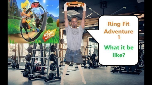 'Be a Kid Hero - Playing Ring Fit Adventure Game play & Review: Part 1'