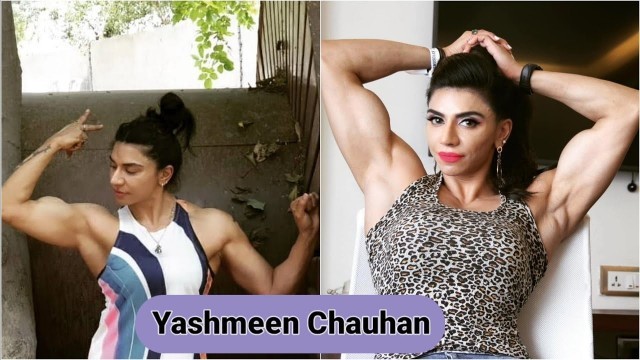 'Indian Female Bodybuilder and Fitness Models Yashmeen Chauhan'