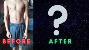 'body transformation before after skinny to muscle #shorts #transformation #skinnytomuscular'