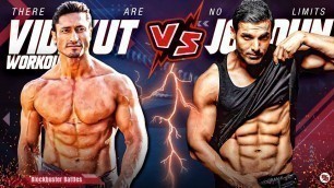 'Vidyut Jamwal Vs John Abraham Fight, Workout, Vidyut Jamwal Workout,John Abraham Workout In Gym 2021'