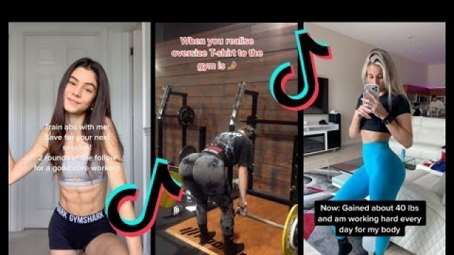 'Fitness Female Hot Girl TikTok Challenge 