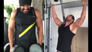 'John Abraham Workout Video For Pokhran'