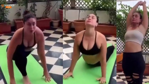 'Kareena Kapoor AMAZING FAT Loss Workout #Shorts'