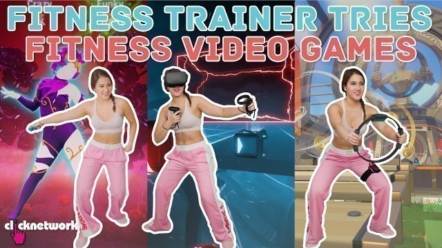 'Fitness Trainer Tries Fitness Video Games - No Sweat: EP47'