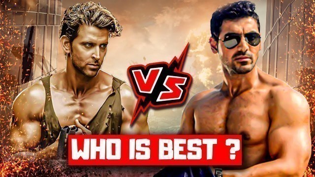 'Hrithik Roshan Vs John Abraham , John Abraham Vs Hrithik Roshan, Hrithik Roshan Movies, Hits Flop'