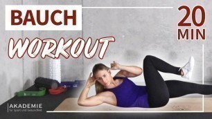 'Bauch Workout | 20 Min. Sixpack Workout für zu Hause [inkl. Warum Up & Cool Down]'