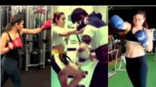 'Bollywood Actresses Learning BOXING 