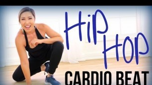 'Hip Hop Fat Burn // CARDIO BEAT (At Home No Jumping Cardio)'