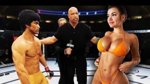 'UFC 4 | Bruce Lee vs. Genesis Lopez (EA Sports UFC 4)'