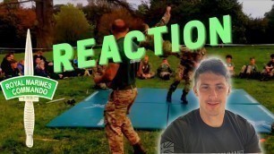 'Royal Marines Unarmed Combat Reaction Video'